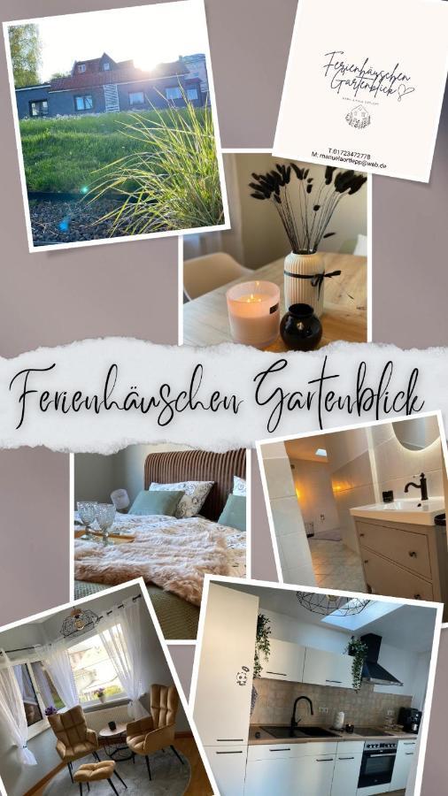 Ferienhaeuschen Gartenblick Friedrichroda Eksteriør billede