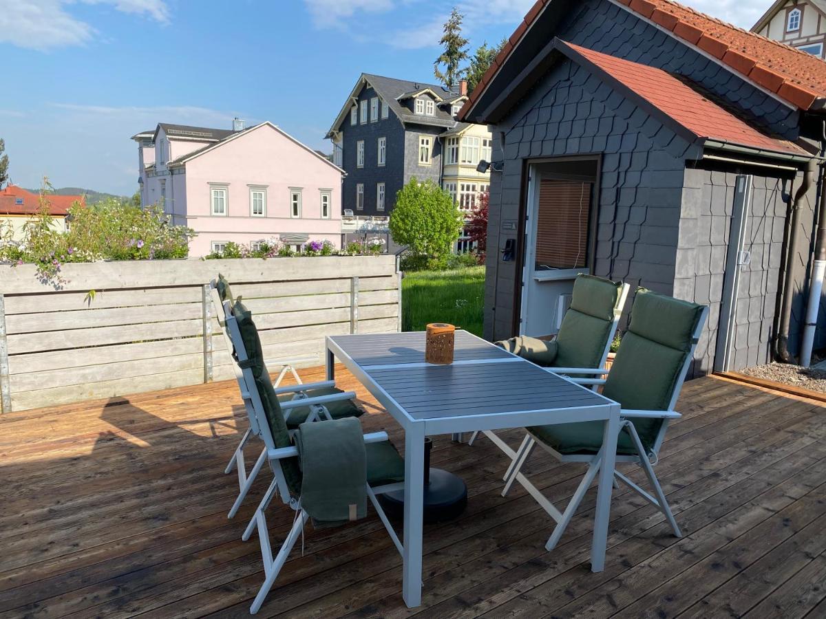 Ferienhaeuschen Gartenblick Friedrichroda Eksteriør billede